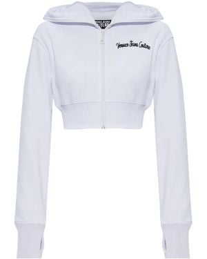 Versace Jeans Couture クロップド パーカー - ホワイト