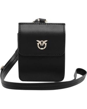 Pinko Love Birds Shoulder Bag - Black