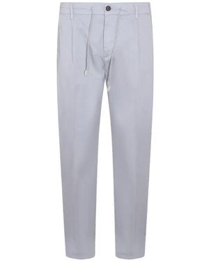Eleventy Drawstring Cargo Trousers - Grey