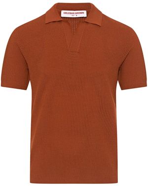 Orlebar Brown Orlebar Brown Roddy Waffle Polo Shirt