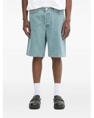 Samsøe & Samsøe Denim Bermuda Shorts - Blue
