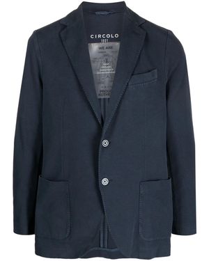 Circolo 1901 Single-Breasted Blazer - Blue