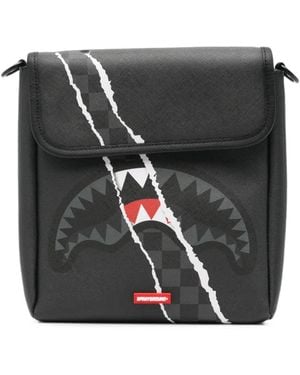 Sprayground Shark Mouth Messenger Bag - Black