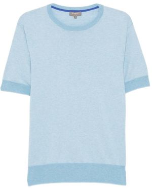 N.Peal Cashmere Newquay T-Shirt - Blue