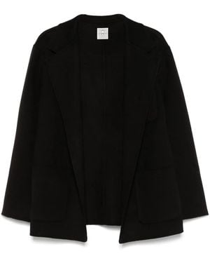 TOTEME Patch-Pocket Jacket - Black