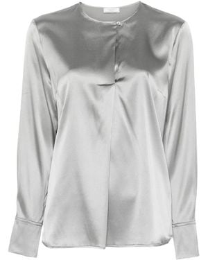 Peserico Blouse À Manches Longues - Grey