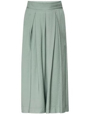 Betty Barclay Pleated Elasticated-Waist Trousers - Green