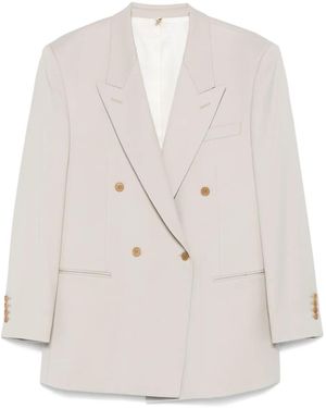 sunflower 90's Double-Breasted Blazer - White