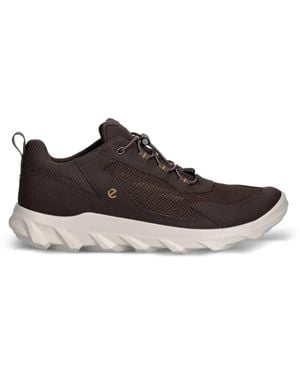 Ecco Mesh-Panelled Toggle-Fastening Sneakers - Brown