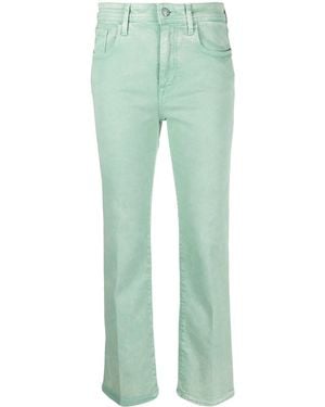 Jacob Cohen Straight Broek - Groen