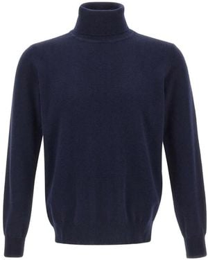 Kangra Turtleneck Knit - Blue