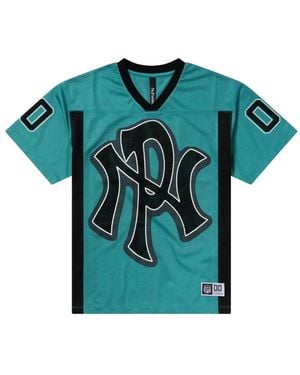 No Problemo Nyp Sports V-Neck T-Shirt - Blue