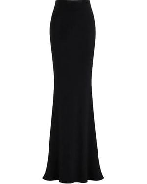 Gemy Maalouf High-Waisted Maxi Skirt - Black
