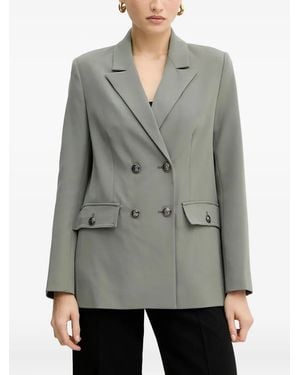 Guess Blazer Fiona con doble botonadura - Gris