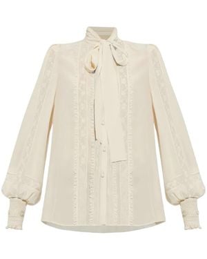 Valentino Garavani Silk Shirt - White