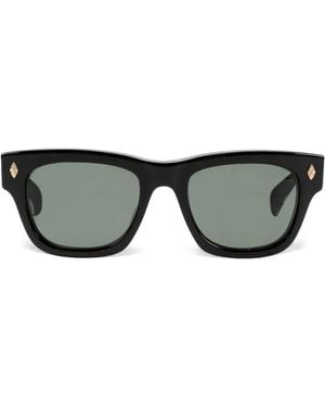 Chrome Hearts Dick Fitzener Rectangle-Frame Sunglasses - Black