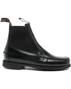 Sebago Calliope Leather Chelsea Boots - Black