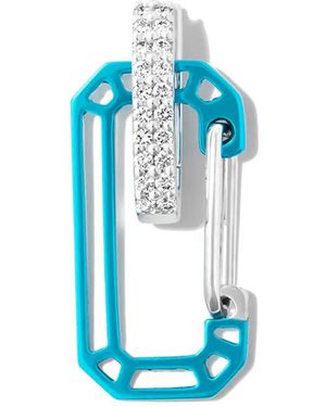 Eera 18Kt Amina And Chiara Drop Earring - Blue