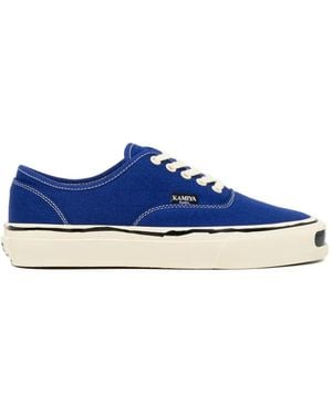 KAMIYA Zapatillas Con Parche Del Logo - Azul