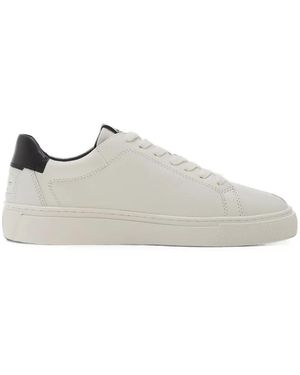 GANT Logo-Print Lace-Up Trainers - White