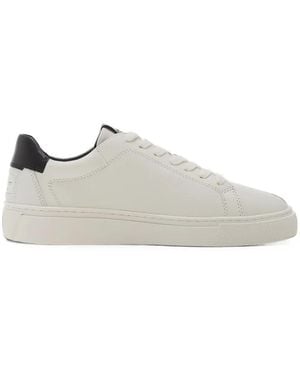 GANT Logo-Print Lace-Up Trainers - White