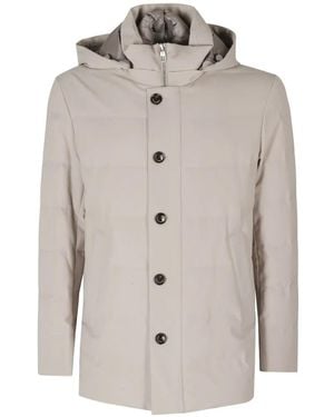 Montecore Hooded Padded Jacket - Gray