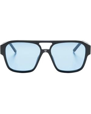 FACE HIDE Getönte Pilotenbrille - Blau