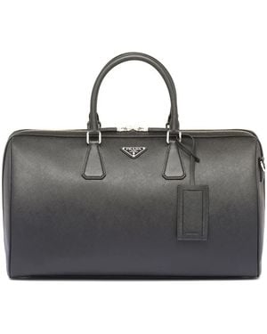 Prada Reistas Van Saffiano Leer - Zwart