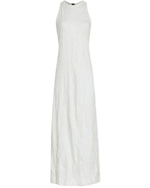 Osklen Cotton Maxi Dress - White