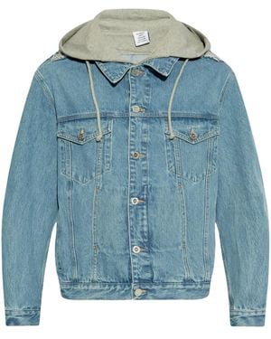 Vetements Denim Jacket - Blue