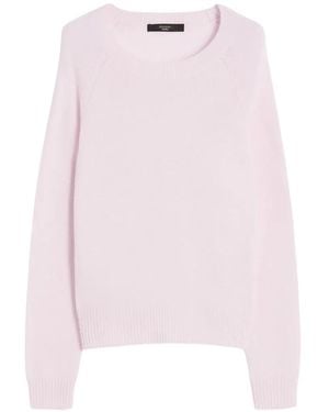 Max Mara Maglione A Maniche Lunghe - Rosa