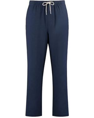 Department 5 Drawstring Trousers - Blue