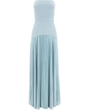 Alexis Sunniva Pleated Dress - Blue