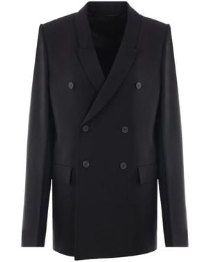 Rick Owens ダブルジャケット - ブルー