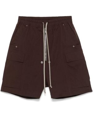 Rick Owens Cargobela Shorts - Purple