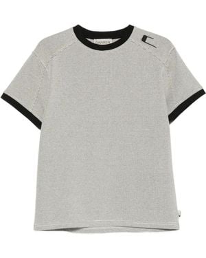Carrera Hayes Check-Pattern T-Shirt - Grey