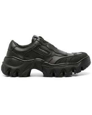 Rombaut Boccaccio Ii Panelled Sneakers - Black