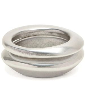 Ben-Amun Doppeltes Armband - Weiß