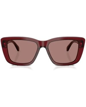 Emporio Armani Square-Frame Sunglasses - Pink