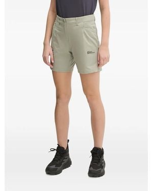 Jack Wolfskin Belt-Loop Shorts - Green