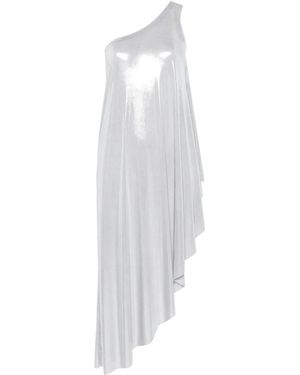 Norma Kamali One-Shoulder Asymmetric Tunic - White