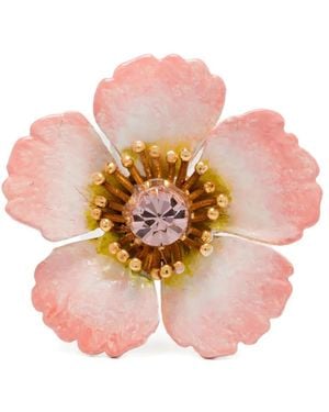 Jennifer Behr Deb Flower Earrings - Pink