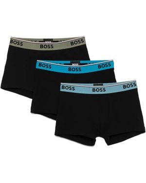 BOSS Logo Boxers (Set Of Three) - Black