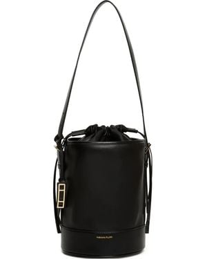 Fabiana Filippi Borsa A Secchiello Con Coulisse - Nero