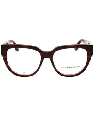 Victoria Beckham Round-Frame Glasses - Black