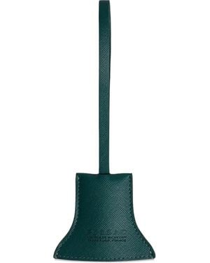 Fursac Leather Keyring - Green
