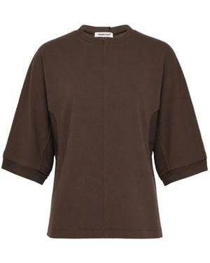 Undercover Panelled Short-Sleeve T-Shirt - Brown