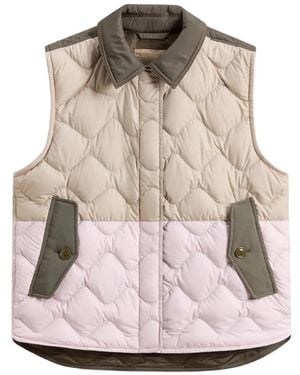 Woolrich Heritage Quilted Vest - Pink