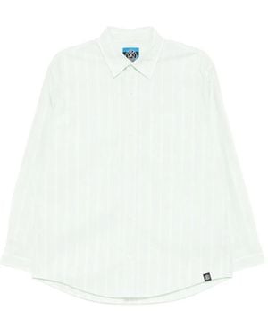 SPORT b. by agnès b. Stripe-Printed Shirt - White