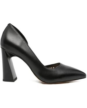 SERGIO MORETTI FIRENZE Pointed-Toe Court Shoes - Black